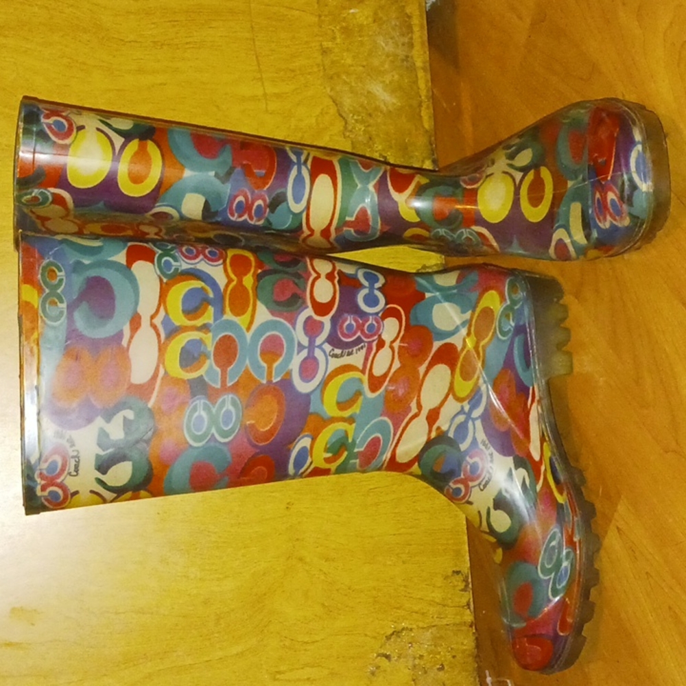 Coach rainboots